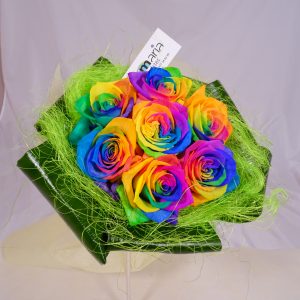 rosas multicolor