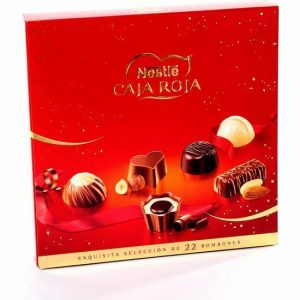 Bombones caja roja